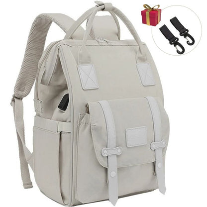 sac a langer bebe avec 2 crochets poussette
